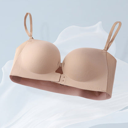 👙Last Day Special Price £9.99🤍Women’s Seamless Front Closure Strapless Bra, Ultra Soft Moisture-Wicking Invisible Everyday Bra