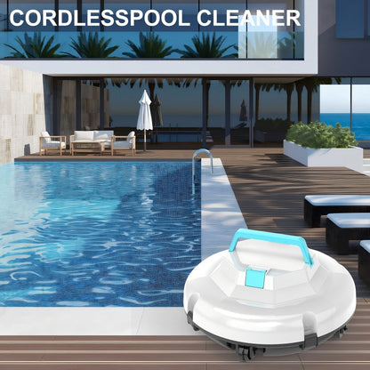 Intelligent Wireless Pool Robot with Powerful Suction