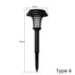 🥳2026 HOT SALE🥳⏰ 50% OFF! Solar Mosquito Zapper Lamp Stake – Auto on/off, dual power, waterproof. Keeps garden pest‑free. 🌙🛡️
