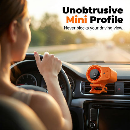 🏆 Last Day Special Price £9.99 ! ⏰Hands-Free Personal Cooling Fan with LED Display 4
