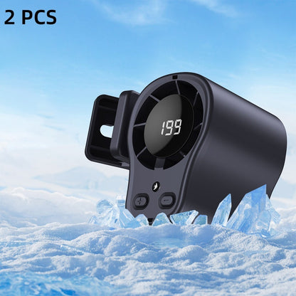 🏆 Last Day Special Price £9.99 ! ⏰Hands-Free Personal Cooling Fan with LED Display 4