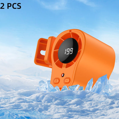 🏆 Last Day Special Price £9.99 ! ⏰Hands-Free Personal Cooling Fan with LED Display 4