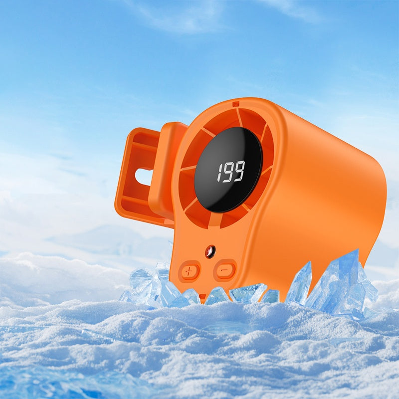 🏆 Last Day Special Price £9.99 ! ⏰Hands-Free Personal Cooling Fan with LED Display 4