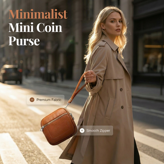 🔥While Supplies Last 48% OFF!🎉 Minimalist Mini Coin Purse with Wrist Strap