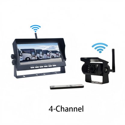 🥳 49% OFF! 7″ Wireless Backup Camera System – Stable 2.4G signal, 12V‑24V. Perfect for trucks & RVs. 🛡️✨