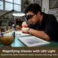 📢📢50% OFF !! ⏰Precision LED Magnifier for Electronics & Crafts