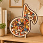 ⌛LAST DAY SALE ONLY ￡7.99!!🎵 Wooden Musical Note Puzzle – Handcrafted Brain Teaser for Music Lovers!  🧩 Perfect Gift • Eco-Friendly • Limited Stock! ⏳🇬🇧