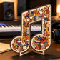 ⌛LAST DAY SALE ONLY ￡7.99!!🎵 Wooden Musical Note Puzzle – Handcrafted Brain Teaser for Music Lovers!  🧩 Perfect Gift • Eco-Friendly • Limited Stock! ⏳🇬🇧