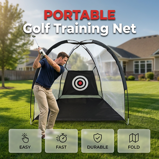 ⛳🎯 Golf Practice Net with Target – 50% OFF! Practice your tee shot & precision – at home, in the garden, or on the go. 🔥🏌️‍♂️