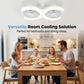 🎁2026 New Arrivals 50% OFF💥Double-head LED ceiling fan with light – 2 independent heads, 3 speeds, and remote control – Perfect for large rooms ✨