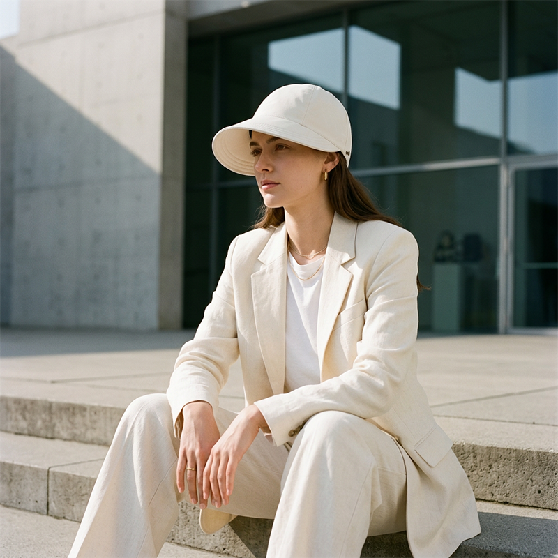 ⏳LAST DAY SALE: ONLY £6.99!!🎁✨Women’s UPF 50+ Elegant Foldable Sun Hat – Wide-Brim Cotton Bucket Hat with Neck Flap & Adjustable Strap 🌞🇬🇧 | Packable, Breathable & Beach-Ready