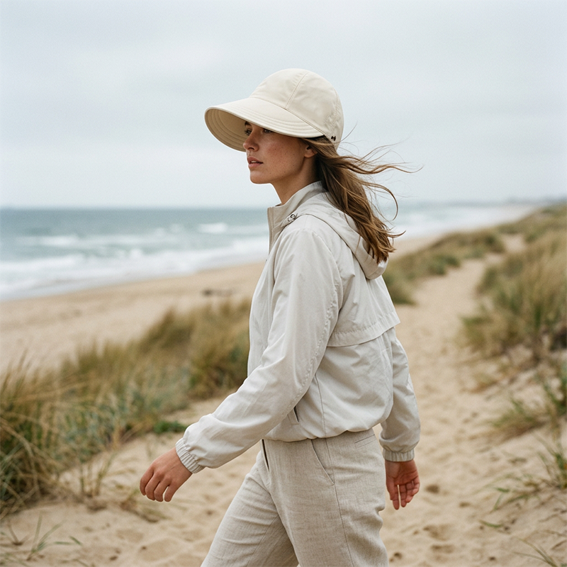 ⏳LAST DAY SALE: ONLY £6.99!!🎁✨Women’s UPF 50+ Elegant Foldable Sun Hat – Wide-Brim Cotton Bucket Hat with Neck Flap & Adjustable Strap 🌞🇬🇧 | Packable, Breathable & Beach-Ready