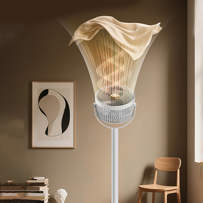 🥳2026 HOT SALE🥳🌀🌿 50% OFF! Whisper‑Quiet Adjustable Floor Fan – 4 heights, 5 speeds, tiltable head. Quiet motor, portable & USB‑C rechargeable. A breeze for any space! 🔇✨