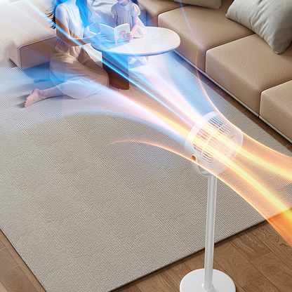 🥳2026 HOT SALE🥳🌀🌿 50% OFF! Whisper‑Quiet Adjustable Floor Fan – 4 heights, 5 speeds, tiltable head. Quiet motor, portable & USB‑C rechargeable. A breeze for any space! 🔇✨