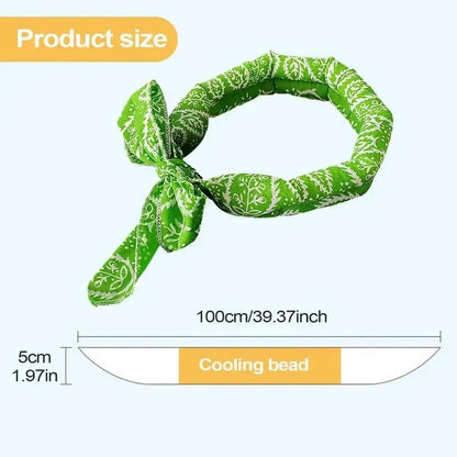 ⏳LAST DAY SALE ONLY ￡6.99!!🎀PipPaw™ Cooling Collar – Summer Relief for Dogs & Cats 🌞❄️  Vet-Safe • Reusable • No Freezer Needed • Made for British Heatwaves!