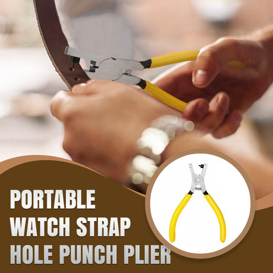 📢📢50% OFF !! ⏰Portable Watch Strap Hole Punch Plier