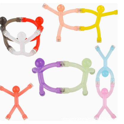 📢📢50% OFF !! ⏰🧲🧸 Posable magnetic figures – hold notes, relieve stress, brighten any space!