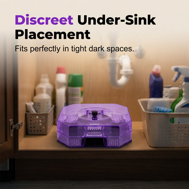 🔥LAST DAY SALE ONLY ￡6.99!!🔥 No More Toxic Sprays! Reusable Roach Trap – Catch & Release (or Dispose) Safely