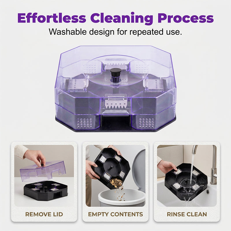 🔥LAST DAY SALE ONLY ￡6.99!!🔥 No More Toxic Sprays! Reusable Roach Trap – Catch & Release (or Dispose) Safely