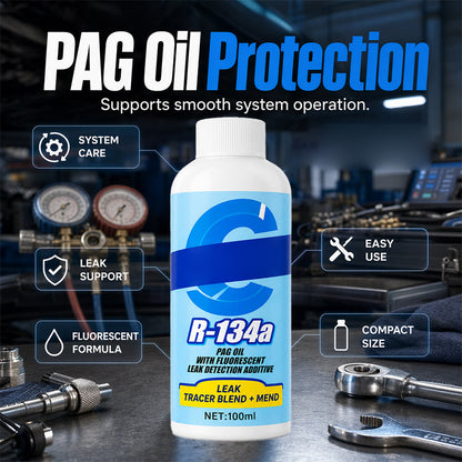 ⏳LAST DAY SALE ONLY￡7.99!!👍FrostSeal Pro™ Automotive A/C Leak Stop with UV Dye