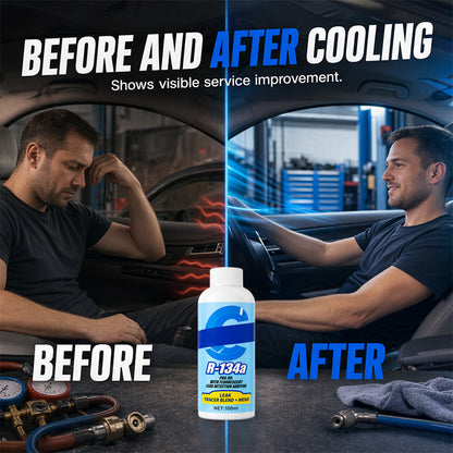 ⏳LAST DAY SALE ONLY￡7.99!!👍FrostSeal Pro™ Automotive A/C Leak Stop with UV Dye