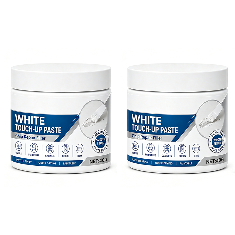 ⏳LAST DAY SALE ONLY ￡8.99!!⚡White Furniture Touch-Up Paste with Brush