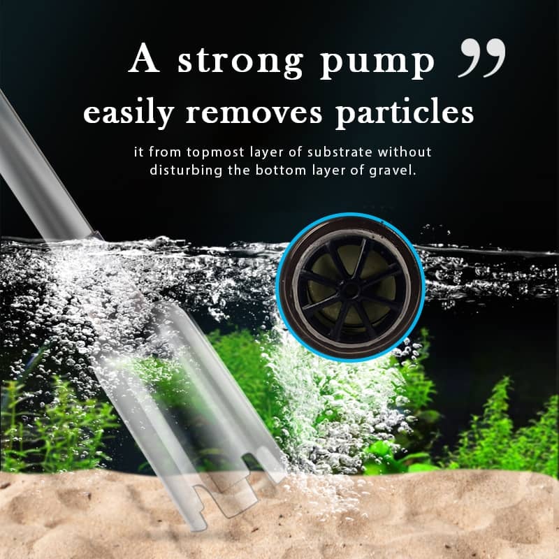 🎉HOT SALE 50% OFF🔥Electric Aquarium Gravel Cleaner✨