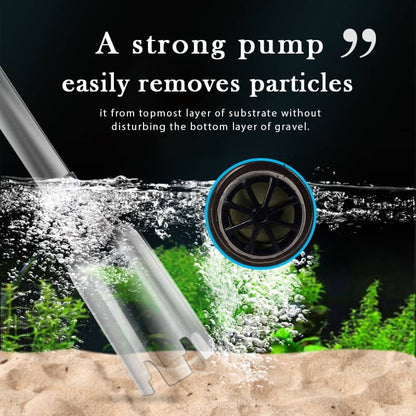 🎉HOT SALE 50% OFF🔥Electric Aquarium Gravel Cleaner✨