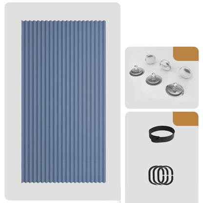 ⏰🔥LIMITED TIME 50% OFF! ⭐No-Drill Magnetic Accordion Door Curtain
