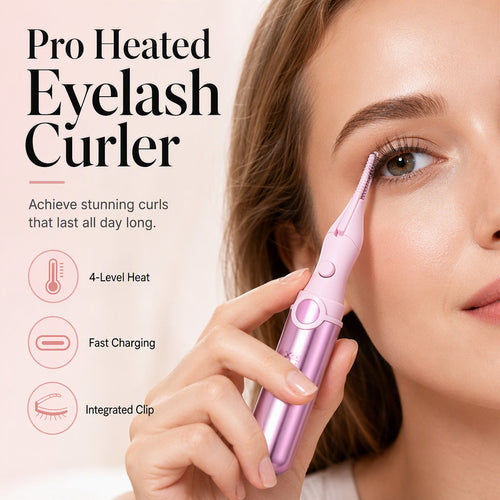 ⏳LAST DAY SALE 50% OFF !!💗Rechargeable Heated Eyelash Curler