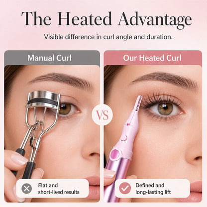 ⏳LAST DAY SALE 50% OFF !!💗Rechargeable Heated Eyelash Curler