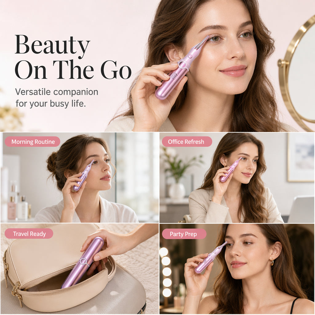 ⏳LAST DAY SALE 50% OFF !!💗Rechargeable Heated Eyelash Curler
