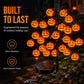 🎃Final Hours Flash Sale ￡9.99!!⚡🦇 50% OFF!👻Waterproof Halloween Pumpkin Solar Branch Lights