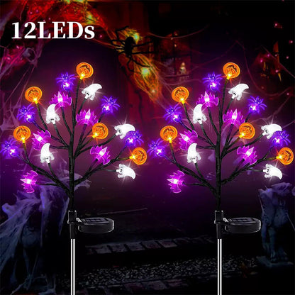 🎃Final Hours Flash Sale ￡9.99!!⚡🦇 50% OFF!👻Waterproof Halloween Pumpkin Solar Branch Lights