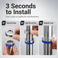 Cover Pipe Gaps Instantly! No-Tool Magnetic Split Ring