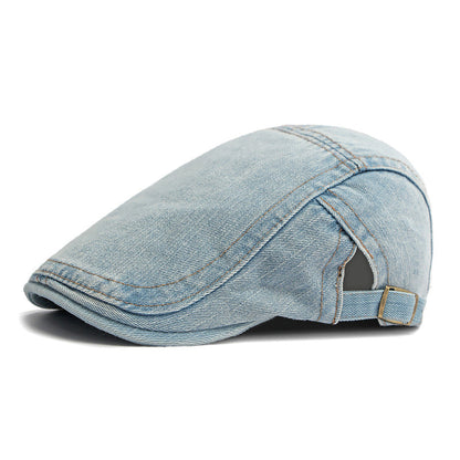 🔥BUY 1 GET 1 FREE!🔥 Hot Sale🧢& Only £5.5/Each | Vintage Distressed Beret Flat Cap — 2 for £10.99 Today
