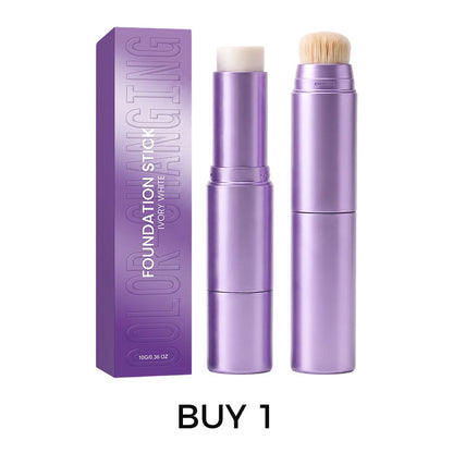 🖤 Black Friday Deal: Just £6.99! 🔥 50K+ Sold! 2-in-1 Color-Changing Foundation Stick✨