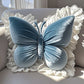 🎁Xmas Sale 50% OFF🦋 Elegant Butterfly Cushion – Lace-Trimmed Decorative Throw Pillow for Cosy Home Décor