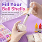 🧪DIY Squeeze Ball Making Kit – mix colorful clay & sparkling fillers, leak-proof slow-rising fun. No-mess craft for kids! 🎨✅